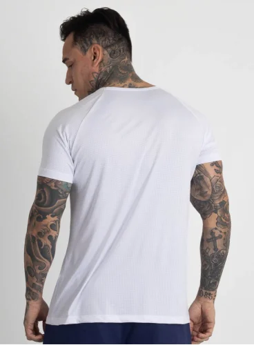 Camiseta Crown Dry Fit Ice Branca Blaze Reps Produto Camiseta Crown Dry Fit Ice Branca Blaze Reps