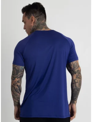 Camiseta Crown Dry Fit ice Cartoon Logo Azul Marinho Produto Camiseta Crown Dry Fit ice Cartoon Logo Azul Marinho