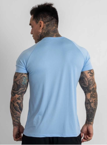 Camiseta Crown Dry Fit ice Classic Azul Bebê Produto Camiseta Crown Dry Fit ice Classic Azul Bebê
