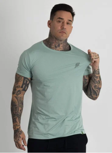 Produto Camiseta Crown Dry Fit ice Classic Verde Menta