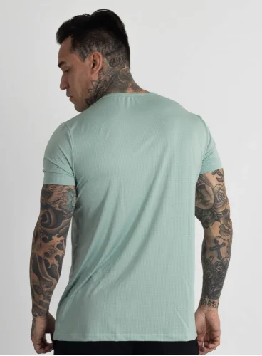Produto Camiseta Crown Dry Fit ice Classic Verde Menta