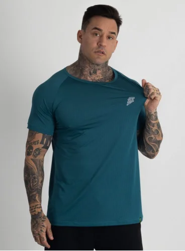 Camiseta Crown Dry Fit ice Classic Verde Petróleo Produto Camiseta Crown Dry Fit ice Classic Verde Petróleo