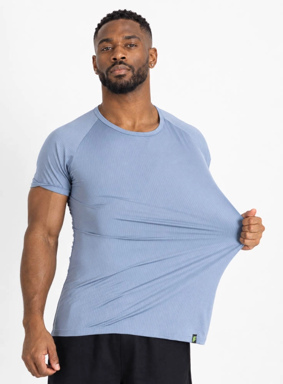 Camiseta Crown Dry Fit Ice Elemental Azul Bebê Produto Camiseta Crown Dry Fit Ice Elemental Azul Bebê