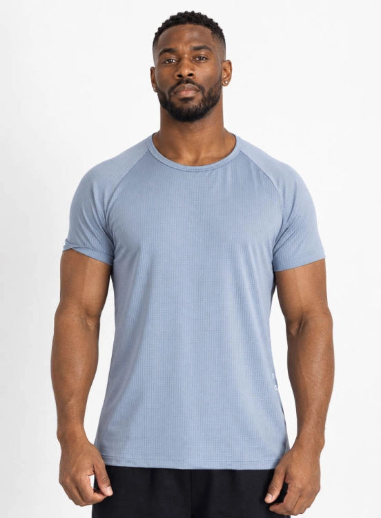 Camiseta Crown Dry Fit Ice Elemental Azul Bebê Produto Camiseta Crown Dry Fit Ice Elemental Azul Bebê