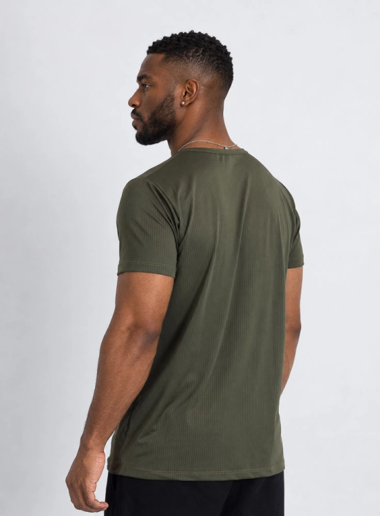 Produto Camiseta Crown Dry Fit Ice Graffs Verde Militar