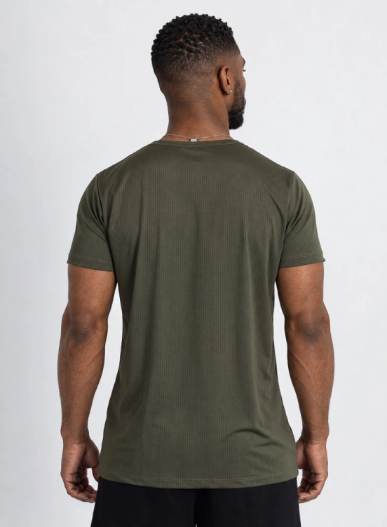 Produto Camiseta Crown Dry Fit Ice Graffs Verde Militar