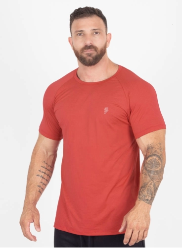 Camiseta Crown Dry Fit ice Classic Vermelha