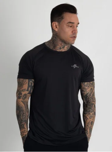 Camiseta Crown Dry Fit Ice Preta Blaze Reps Produto Camiseta Crown Dry Fit Ice Preta Blaze Reps