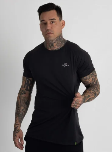Produto Camiseta Crown Dry Fit Ice Preta Blaze Reps