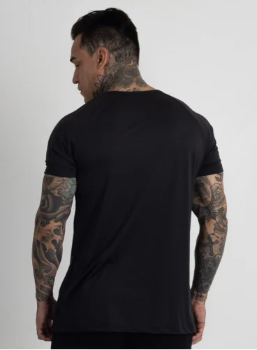 Camiseta Crown Dry Fit Ice Preta Blaze Reps Produto Camiseta Crown Dry Fit Ice Preta Blaze Reps