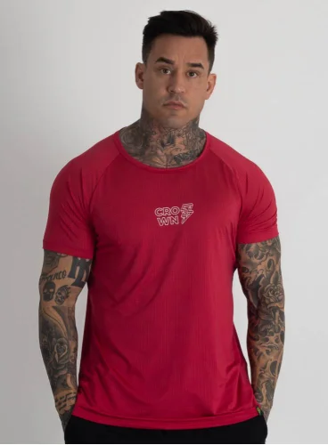Produto Camiseta Crown Dry Fit ice Raio Rosa