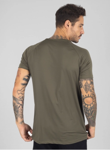 Camiseta Crown Dry Fit Ice Verde Musgo Produto Camiseta Crown Dry Fit Ice Verde Musgo