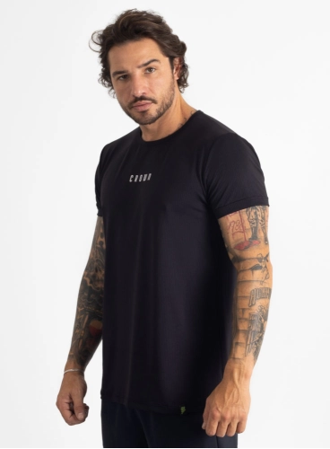 Camiseta Crown Polytech Basic Preta