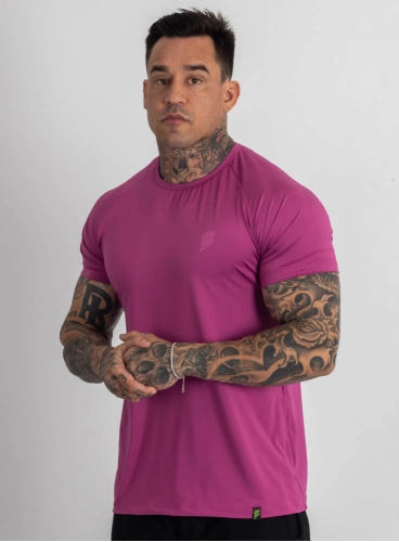 Camiseta Crown Dry Fit Lisa Rosa