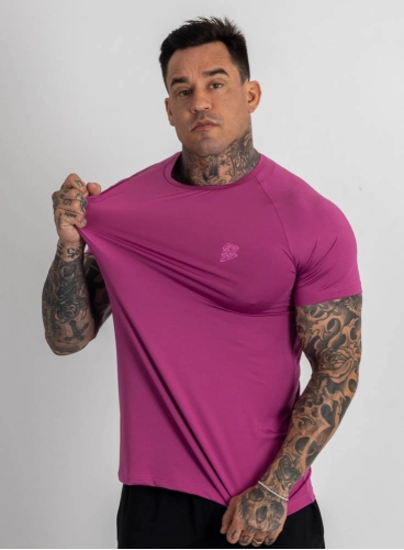 Camiseta Crown Dry Fit Lisa Rosa