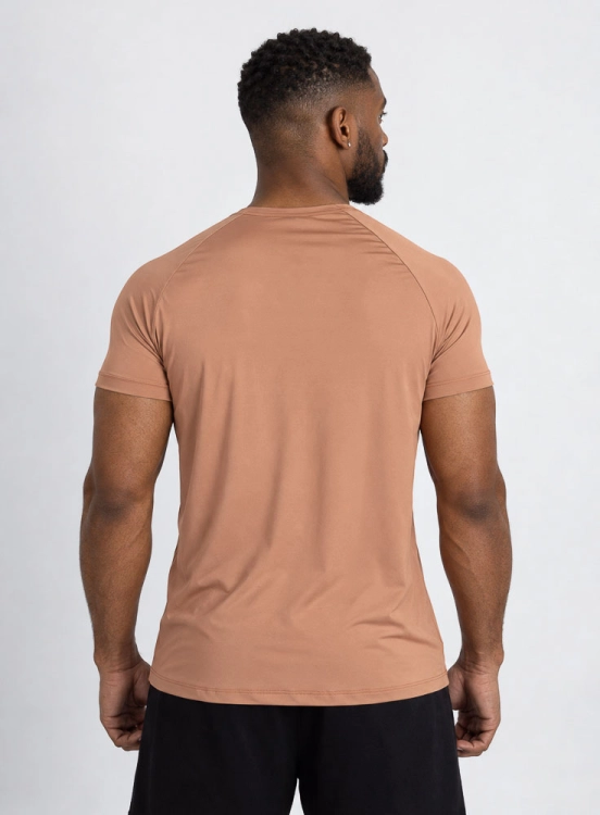 Camiseta Crown Dry Fit Lisa Mocha Produto Camiseta Crown Dry Fit Lisa Mocha