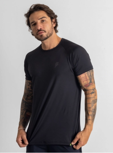 Camiseta Crown Dry Fit Lisa Preta Produto Camiseta Crown Dry Fit Lisa Preta