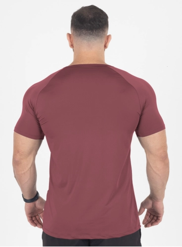 Produto Camiseta Crown Dry Fit Lisa Bordô