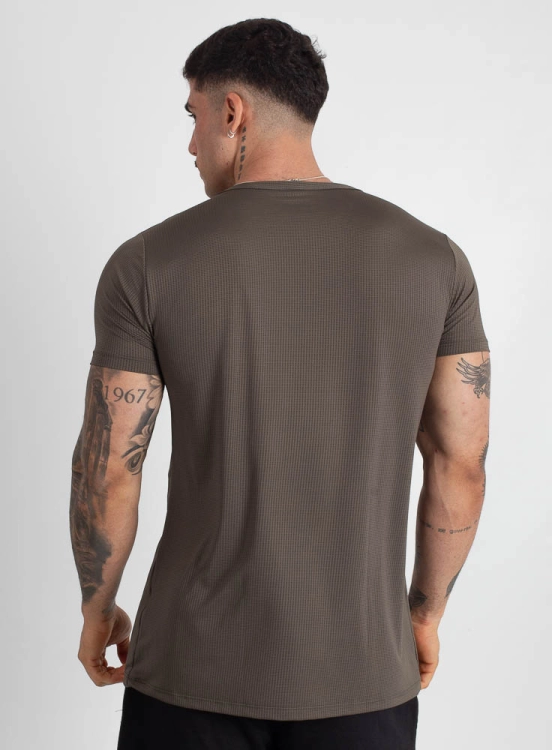 Camiseta Crown Polytech Bodybuilder Verde Musgo Produto Camiseta Crown Polytech Bodybuilder Verde Musgo