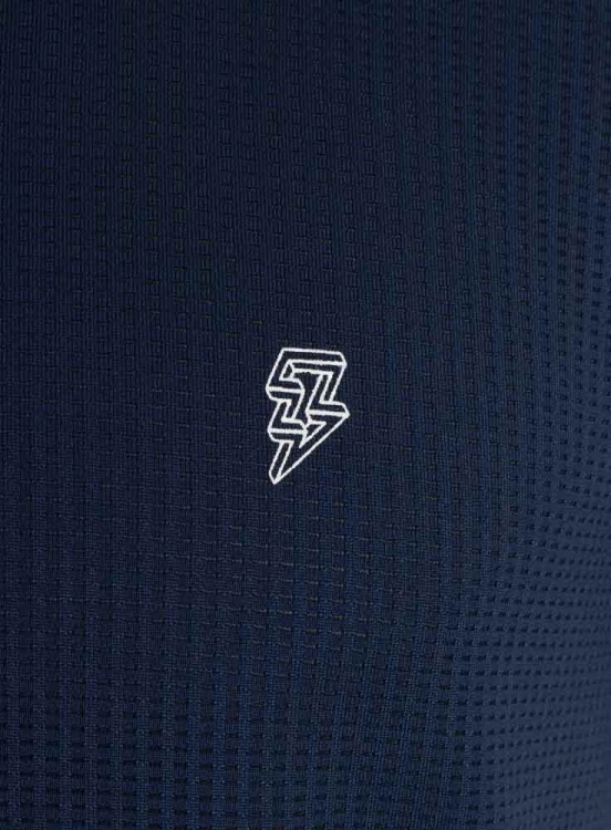 Camiseta Crown Polytech Mini Logo Azul Marinho Produto Camiseta Crown Polytech Mini Logo Azul Marinho