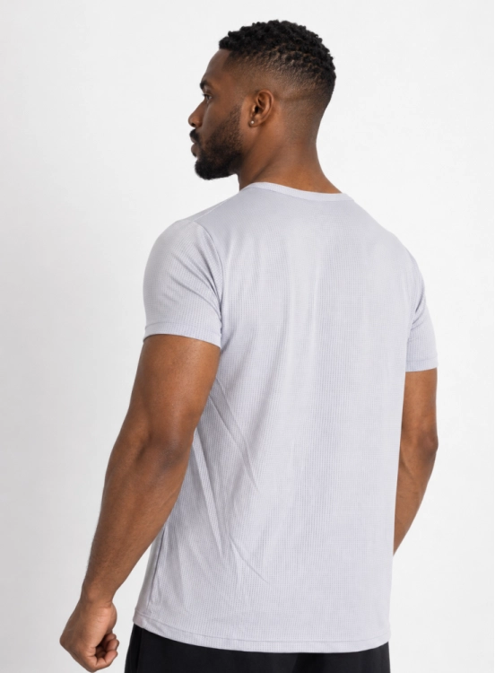 Camiseta Crown Polytech Mini Logo Cinza Produto Camiseta Crown Polytech Mini Logo Cinza