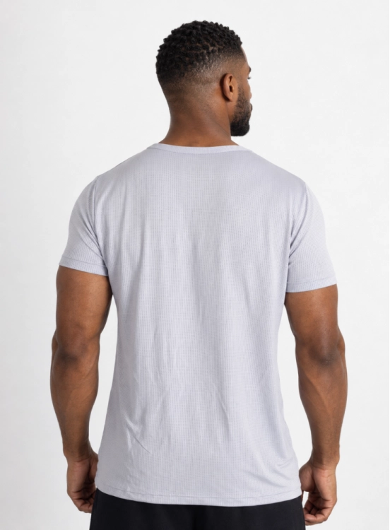 Camiseta Crown Polytech Mini Logo Cinza Produto Camiseta Crown Polytech Mini Logo Cinza