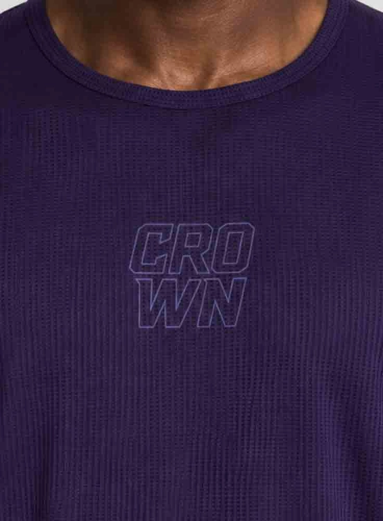 Camiseta Crown Polytech Static Roxa Produto Camiseta Crown Polytech Static Roxa