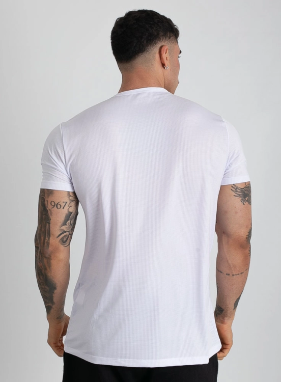 Camiseta Crown Polytech Static Branca Produto Camiseta Crown Polytech Static Branca