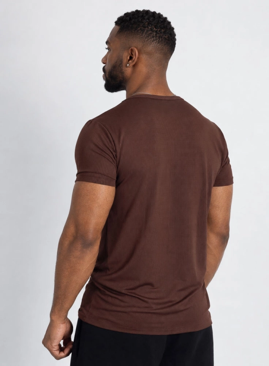Camiseta Crown Polytech Static Marrom Produto Camiseta Crown Polytech Static Marrom