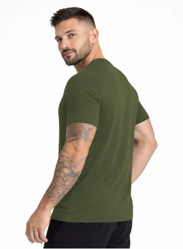 Camiseta Crown Tech Modal Verde Musgo
