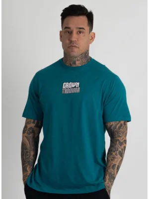 Produto Camiseta Crown Training Base Petróleo