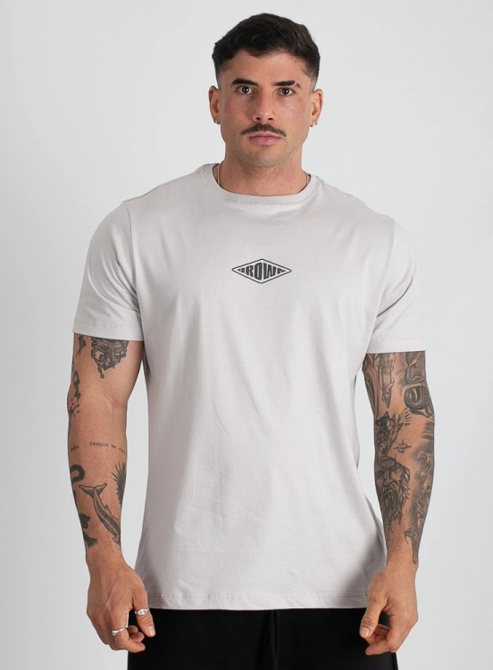 Produto Camiseta Crown Training Form Cinza