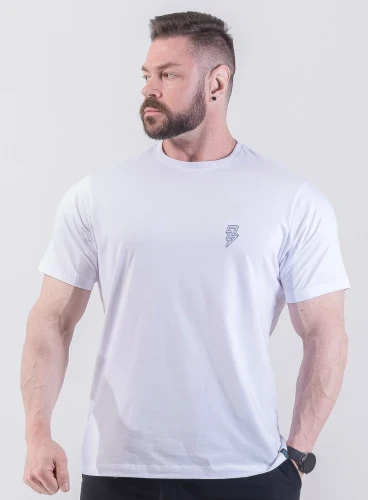 Camiseta Crown Training Greek Branca Produto Camiseta Crown Training Greek Branca