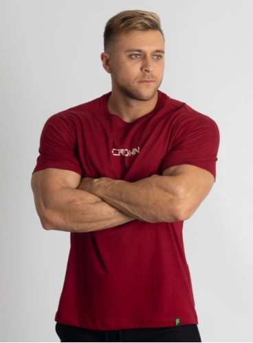 Camiseta Crown Training HardLine Bordô Camiseta Crown Training HardLine Bordô