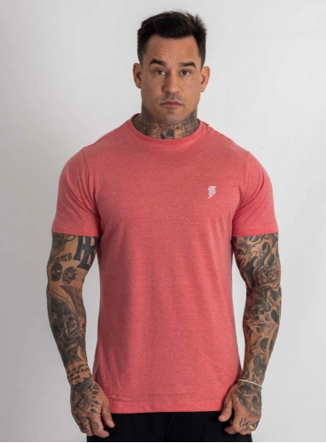 Camiseta Crown Training Minimalist Mescla Vermelho