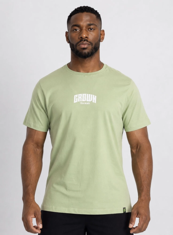 Camiseta Crown Training Pace Verde Claro Produto Camiseta Crown Training Pace Verde Claro