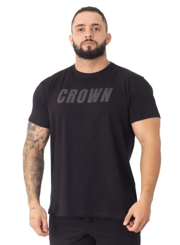 Camiseta Crown Training  Performance  Preto 
