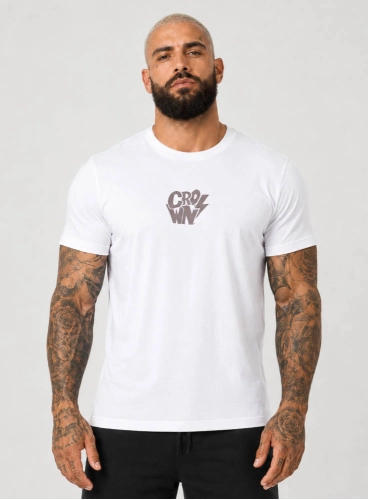 Camiseta Crown Training Shock Branca Produto Camiseta Crown Training Shock Branca