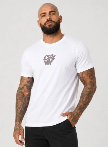 Camiseta Crown Training Shock Branca Produto Camiseta Crown Training Shock Branca