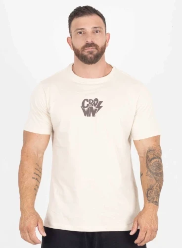 Camiseta Crown Training Shock Creme