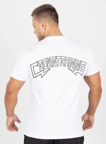 Camiseta Crown Training Spark Branca
