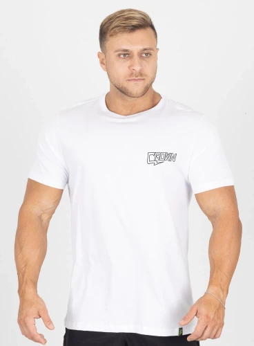 Camiseta Crown Training Spark Branca