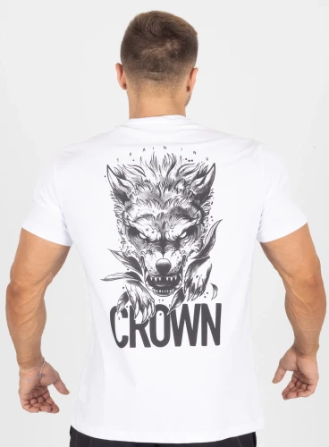 Produto Camiseta Crown Training Wolf Branco 