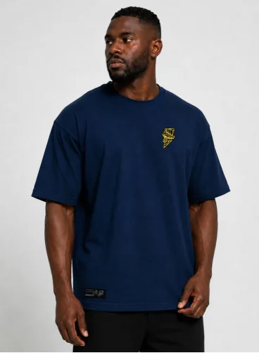 Produto Camiseta Oversized Azul Marinho Viciado Crown Training