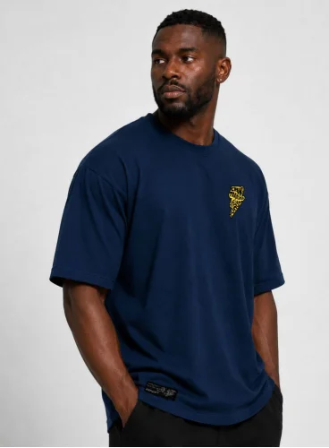 Produto Camiseta Oversized Azul Marinho Viciado Crown Training