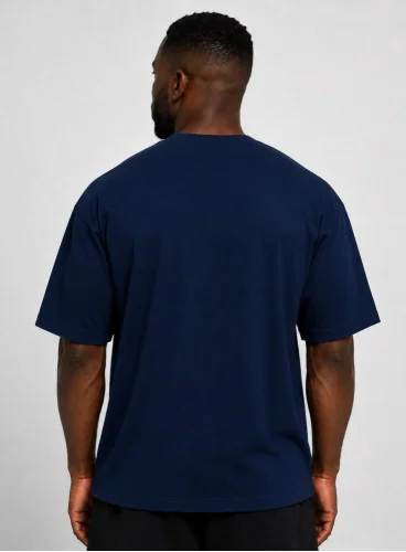 Produto Camiseta Oversized Azul Marinho Viciado Crown Training