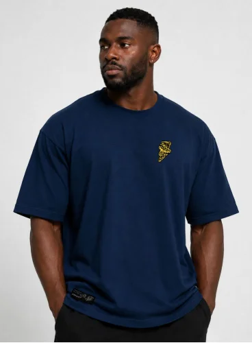 Produto Camiseta Oversized Azul Marinho Viciado Crown Training