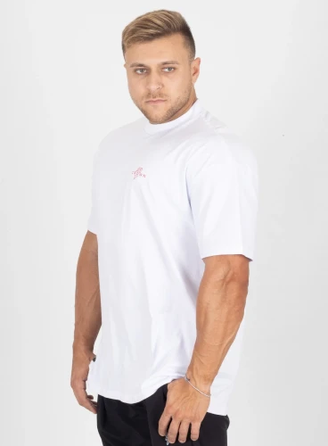 Camiseta Oversized Branca Blaze Reps