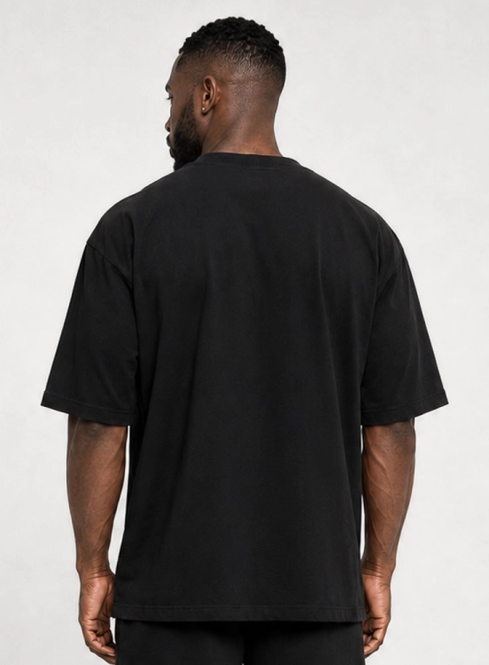 Produto Camiseta Oversized Caos Preta
