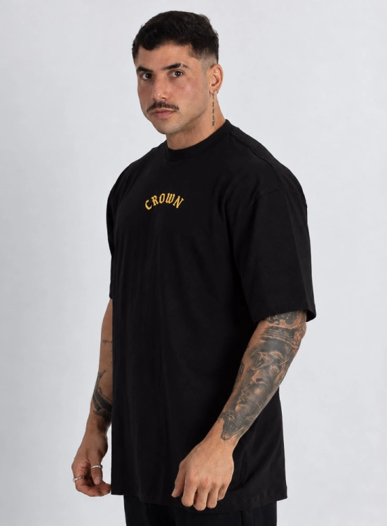 Produto Camiseta Oversized Cobra Preta